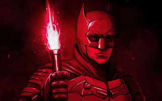 Red batman man light saber - dustin nguyen free wallpaper for desktop