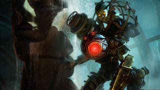 Robot red light man suit - a robot free wallpaper for desktop