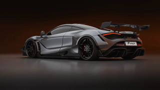 Silver sports car black brown - cgstudio free wallpaper for desktop