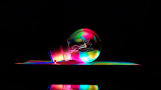 Colorful hologram energy sword samus - a table in the dark free wallpaper