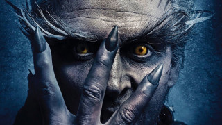 Creepy man face hands aurora - a creepy look free wallpaper