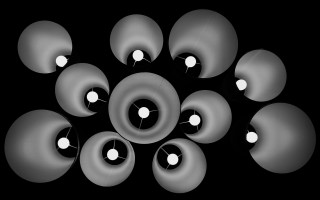 Lights bubble kinetic raytrace rodchenko - alexander rodchenko free wallpaper