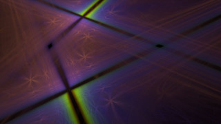 Purple green abstract stars lines - abstract background free wallpaper