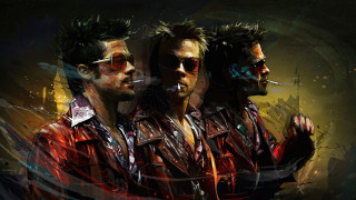 Three men sunglasses cigarette cyberpunk - neoprimitivism free wallpaper