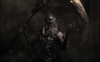 Demon sword portrait darkroom giant - a creature free wallpaper for desktop