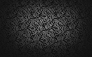 Black wallpaper swirls leaves surface 3 - a black wallpaper free wallpaper