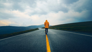 Yellow jacket road beach planet - a yellow jacket free wallpaper