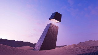 Tall structure desert light top - cinema 4 d free wallpaper