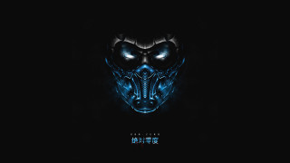 Demon face glowing eyes cyberpunk - cyberpunk free wallpaper