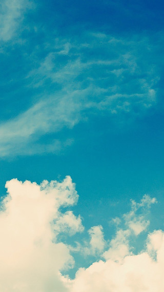 Plane flying sky clouds blue 6 - free sky wallpaper for mobile