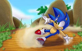 Kicking dirt cartoon boy nature - dirt free wallpaper for desktop