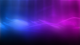 Purple blue abstract sunrise sky - a blue border free wallpaper