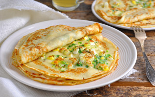 Food plate fork juice curry - free holidays wallpaper