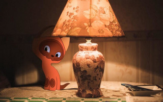 Lamp table lamp shade book - a phone free wallpaper