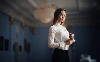 Elina karimova elegance neoclassicism portrait - neoclassicism free wallpaper