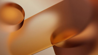 Blurry brown object sphere curved - a blurry image free wallpaper