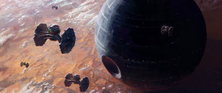 Space station desert satellite planet - darek zabrocki free wallpaper