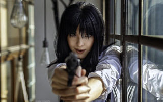 Aramenta dianthe vail cosplay aiming - cosplay free wallpaper