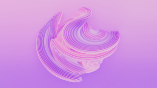Purple pink abstract wavy gradient - a wavy design free wallpaper