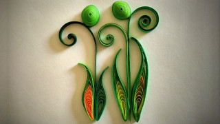 Metal wall sculpture green red - an art deco sculpture free wallpaper