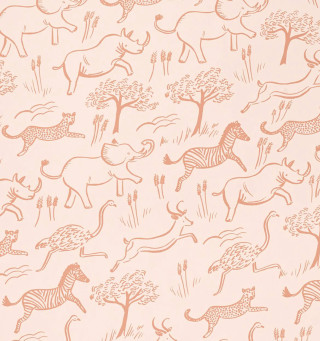 Animals trees pattern wallpaper design - free animals wallpaper for tablet