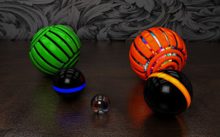 Three balls table wallpaper floor - a ball free wallpaper