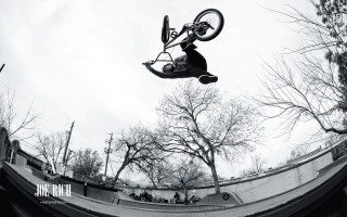 Man flying bike ramp park 2 - a bike free wallpaper