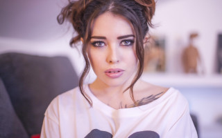 Woman tattoo shoulder white shirt - arabella rankin free wallpaper