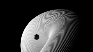 White black background generative ray - a black object free wallpaper