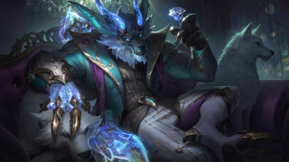 Fan kuan league wolf glowing - fan kuan free wallpaper