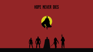 Hope never dies group silhouette - a poster of a group free wallpaper