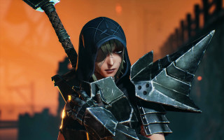 Woman sword helmet metal bird - ayami kojima free wallpaper for desktop