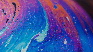 Colorful liquid painting water sand - saturated free wallpaper