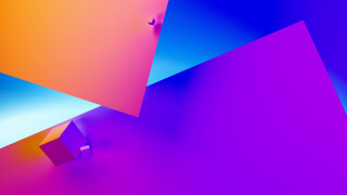 Colorful background square triangle middle - cinema 4 d free wallpaper