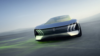 Futuristic car mountains solarpunk retrofuturism - retrofuturism free wallpaper