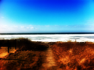 Beach path ocean view blue - a path free wallpaper for desktop