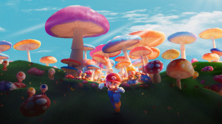 Mushroom land mario mushroom forest - psychedelic free wallpaper for desktop