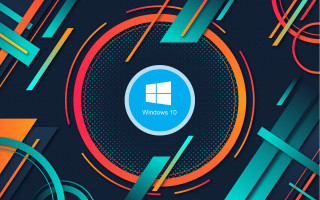 Colorful circular window blue astronaut - a blue circle free wallpaper for desktop