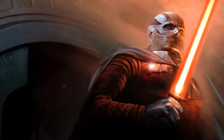 Star wars man armor saber - a man in a star free wallpaper