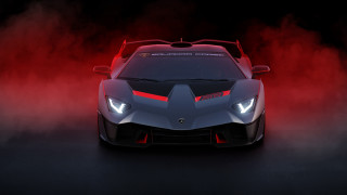 Car red smoke hood headlights - red smoke free wallpaper