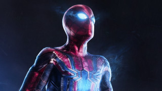 Spider man glowing light dark - a spider free wallpaper