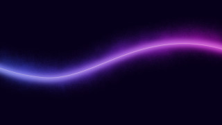 Purple blue wave black white - left free wallpaper
