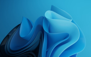 Blue abstract curved top side - a blue abstract background free wallpaper