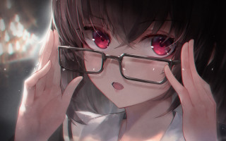 Woman glasses posing remodernism detailed - glass free wallpaper for desktop