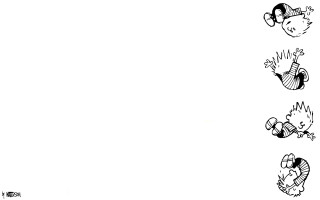 Cartoon character four faces hands - andries stock free wallpaper