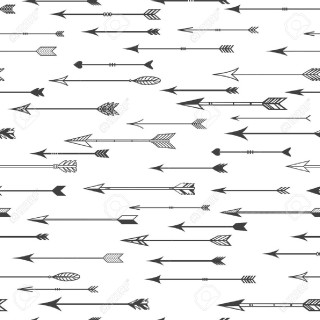 Black white arrows white background - sharp free wallpaper for tablet