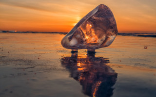 Broken glass beach sunset ecological - broken free wallpaper for desktop