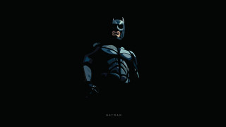 Batman standing hands hips face - a batman free wallpaper