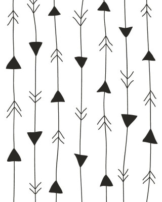 Arrows black white ink drawing - ink free wallpaper