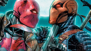 Deadpool couple fullmoon rayonism comiccover - a full moon free wallpaper
